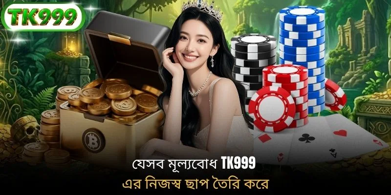 যেসব মূল্যবোধ TK999 এর নিজস্ব ছাপ তৈরি করে