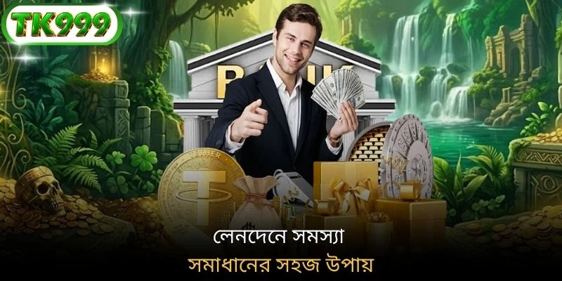 লেনদেনে সমস্যা সমাধানের সহজ উপায়
