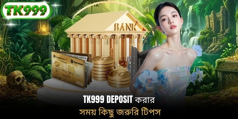 TK999 deposit করার সময় কিছু জরুরি টিপস
