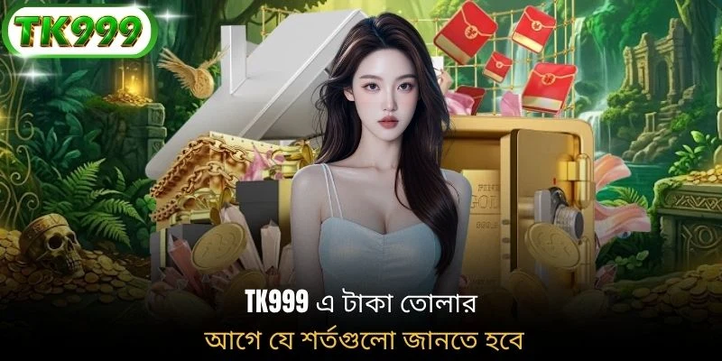 TK999 এ টাকা তোলার আগে যে শর্তগুলো জানতে হবে