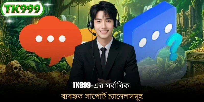 TK999-এর সর্বাধিক ব্যবহৃত সাপোর্ট চ্যানেলসমূহ