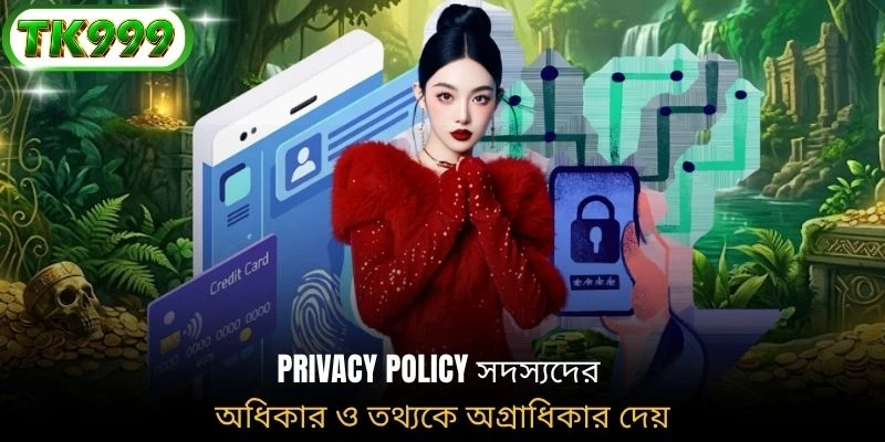 Privacy Policy সদস্যদের অধিকার ও তথ্যকে অগ্রাধিকার দেয়