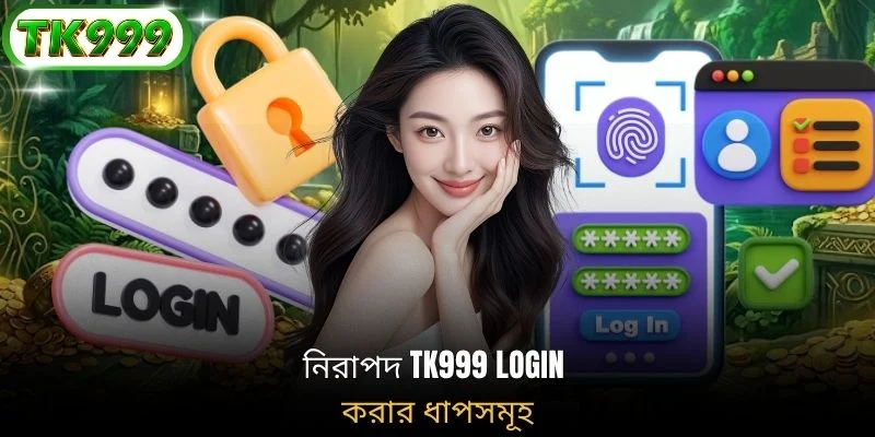 নিরাপদ TK999 login করার ধাপসমূহ
