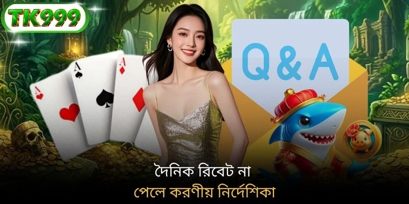 দৈনিক রিবেট না পেলে করণীয় নির্দেশিকা