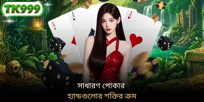সাধারণ পোকার হ্যান্ডগুলোর শক্তির ক্রম