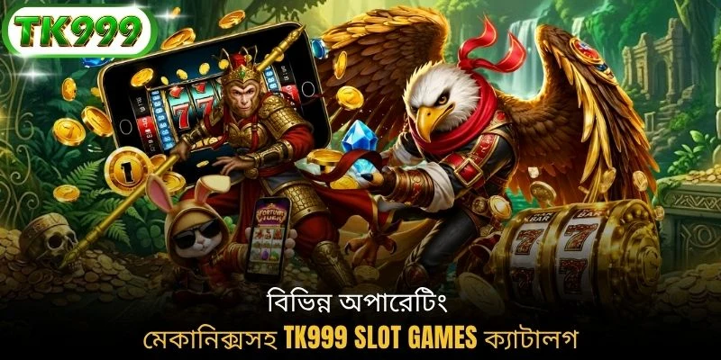 বিভিন্ন অপারেটিং মেকানিক্সসহ TK999 Slot Games ক্যাটালগ
