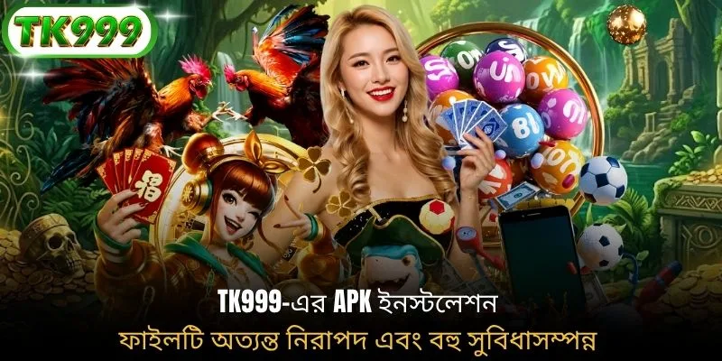 TK999-এর APK ইনস্টলেশন ফাইলটি অত্যন্ত নিরাপদ এবং বহু সুবিধাসম্পন্ন