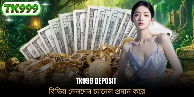 TK999 deposit বিভিন্ন লেনদেন চ্যানেল প্রদান করে