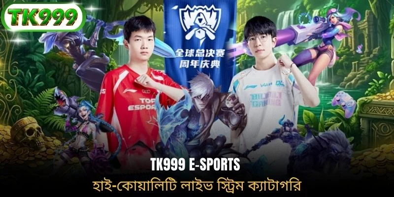 TK999 E-Sports হাই-কোয়ালিটি লাইভ স্ট্রিম ক্যাটাগরি