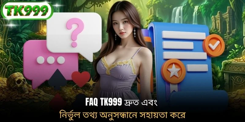 FAQ TK999 দ্রুত এবং নির্ভুল তথ্য অনুসন্ধানে সহায়তা করে